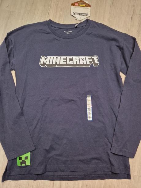 Tricko minecraft 158/164, reserved,158 / 164