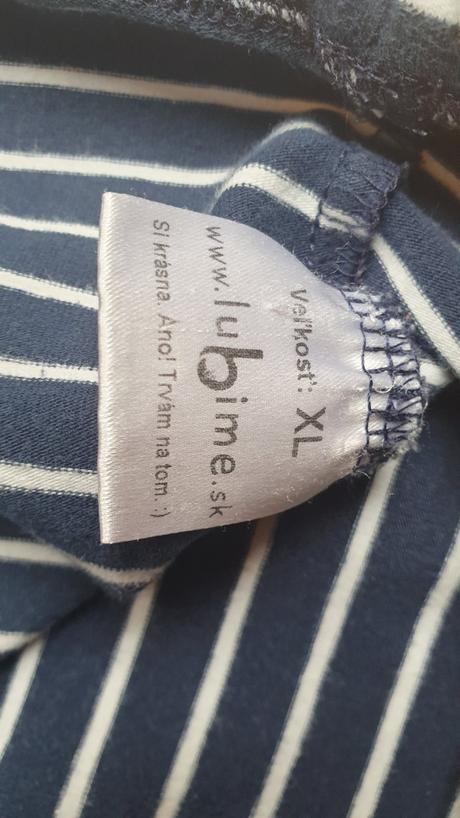 Tielka na dojčenie, l