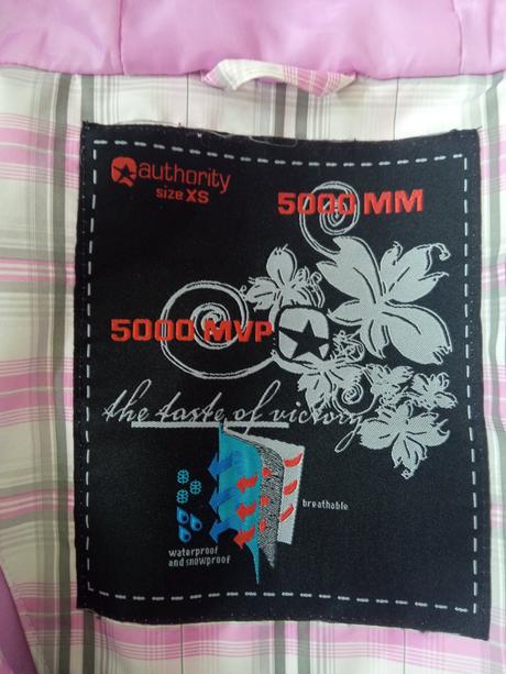 Lyziarska bunda, authority,xs