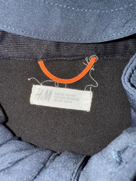 Softshell bunda, h&m,140