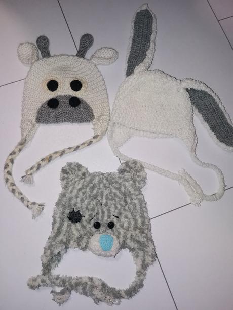 3 chutné zvieratkové čiapky, 104