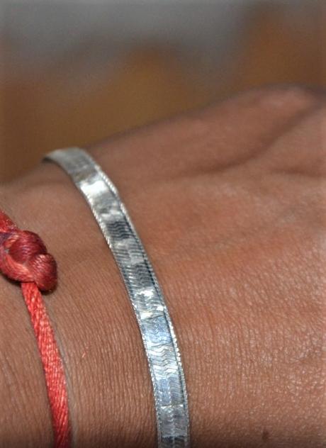 Strieborný náramok-pravé striebro, 