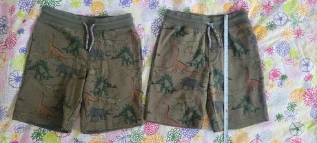 Kratase dvojicky motív dinosaurus, palomino,116