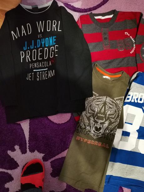 Balík tričiek 140, 140–152