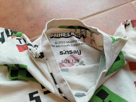 Tričko minecraft, veľ. 128, 128