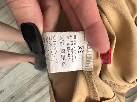 Béžové kapsáče shein, xs