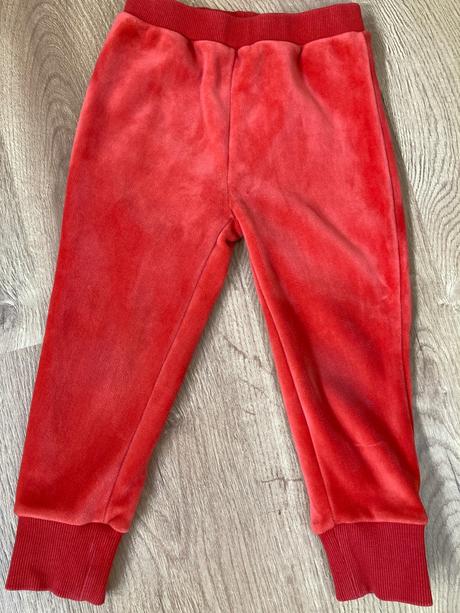 Červene zamatové tepláčiky, reserved,104