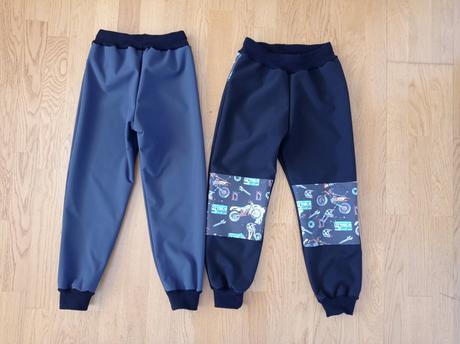 Zimné softshellové nohavice d, 68 - 140