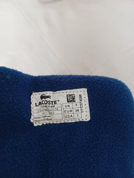 Zateplene cizmy lacoste, velkost 38, lacoste,38