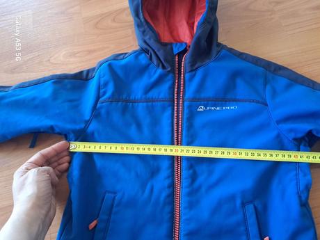 Alpine pro zateplena softshelka 140/146, alpine pro,140