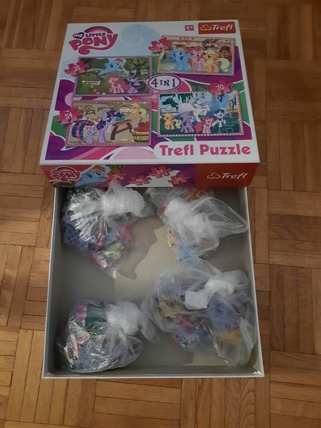Puzzle little pony 4v1, 