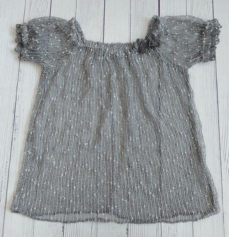 Top, tričko dierkované, m