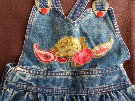 Riflová suknička, 98