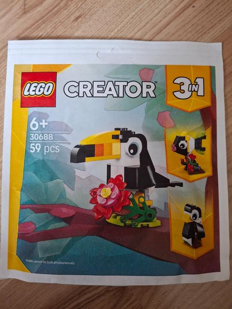 Lego sáčok polybag creator tucan, 