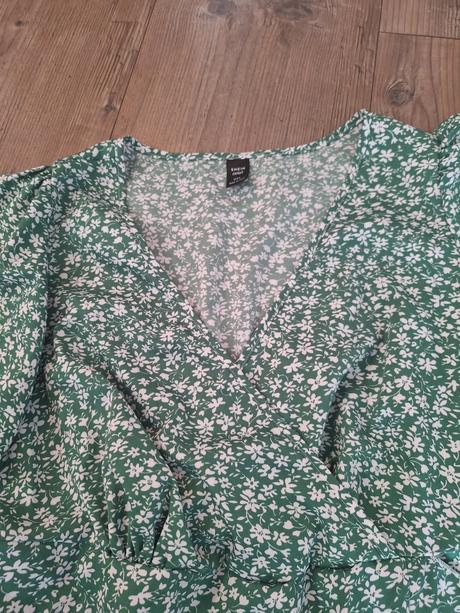 Letne kvetinové midi saty xl, xl