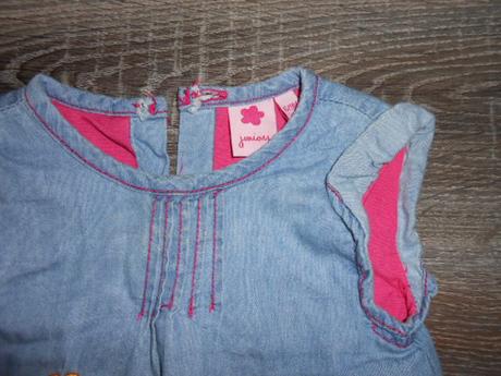 Juniors riflové letné šatky na 6/9 mesiacov, 74