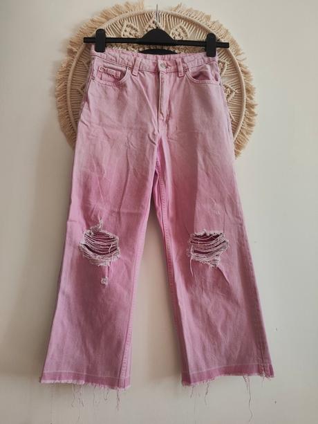 Široké džínsy, denim co,158