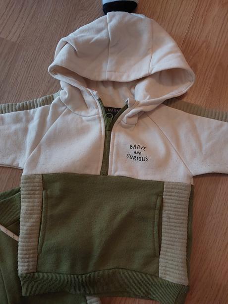 Súprava teplejšia, primark,80
