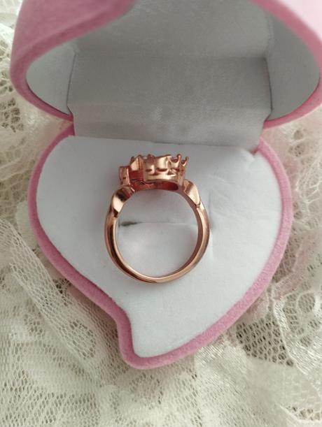 Prstienok pozlateny striebro zasnubny, 