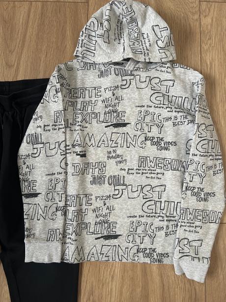 Tepláky a mikiny veľ. 146/152, 140–152