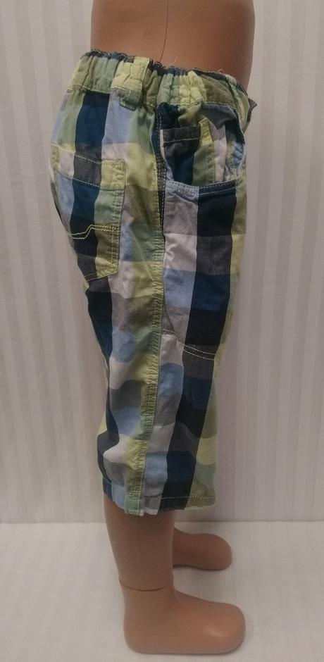 Farebné kockované trištvťáky here there 146-152 cm, c&a,152