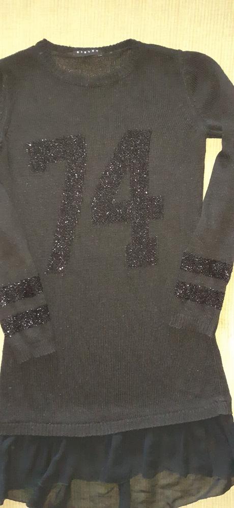 Šaty s volánom, sisley,xs