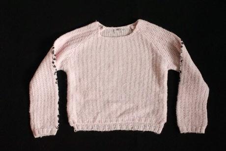 Dievčenský pulóver s kamienkami next veľ. 6 r. a, next,116