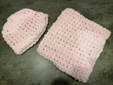 Čiapka a šál / nákrčník - puffy, l / m / s / xl / xxl