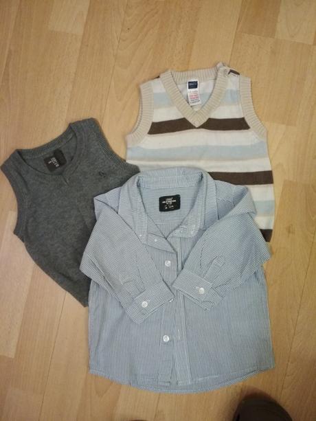Kosielka a vesticky vel.68/74, h&m,74