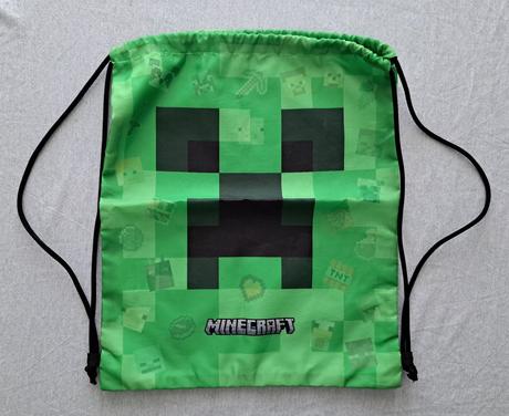 Vrecko na prezuvky "minecraft", 