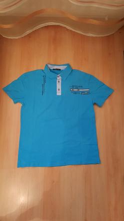 Pánske tyrkysové tričko, xxl