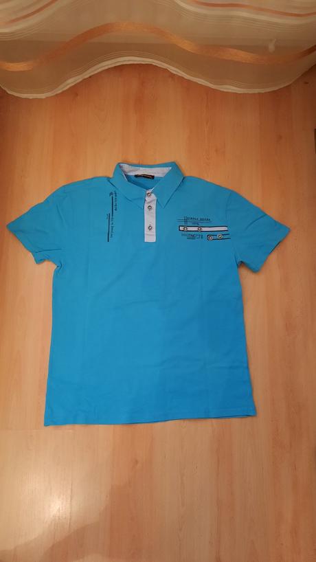 Pánske tyrkysové tričko, xxl