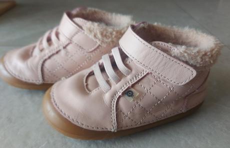 Dievčenské teplé barefoot čižmy old soles, 23