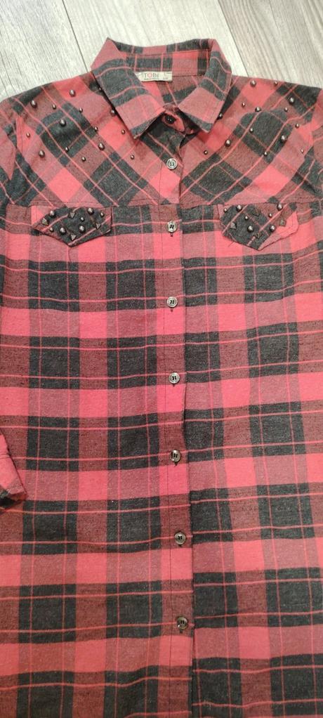 Karovana predĺžená košeľa, xs