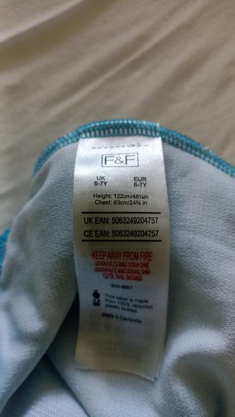 Plavky jednodielne veľ. 122, f&f,122