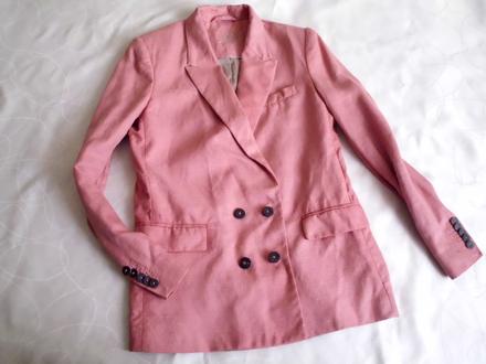 S ľanom staroružové, mango,m