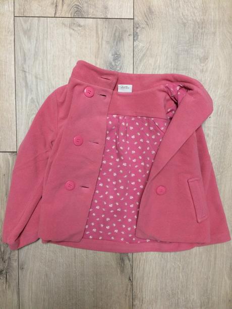 Kabát dievčenský fleecový next č.110, 4-5y, next,110