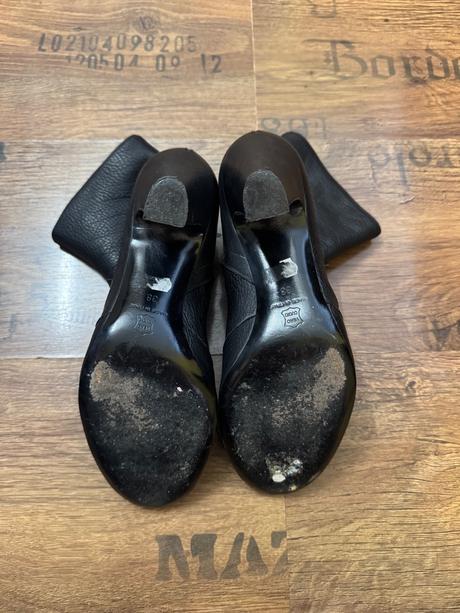 Kožené čižmy marie claire, 38