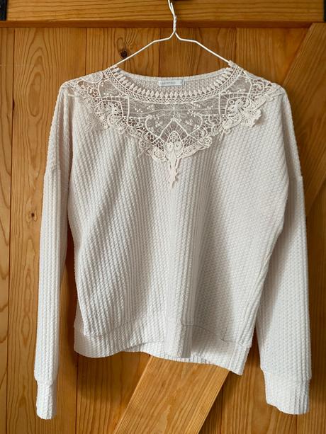 Tričko s krajkou, s