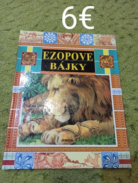 Rozprávkové knihy-viac druhov,