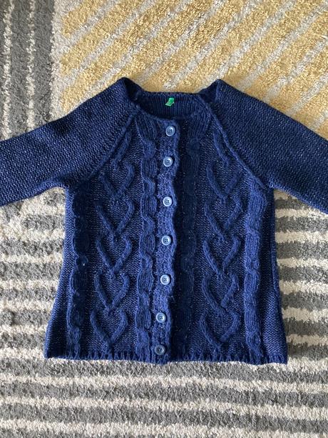 Trblietavý sveter benetton, benetton,152