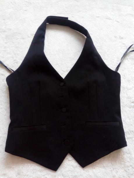 Vesta elegantná / čašnícka, h&m,158