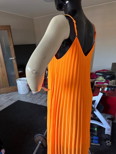 Oranžove šaty amisu, amisu,38