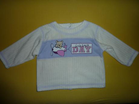  velúrové tričko zn.baby little me, 68