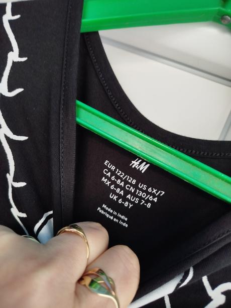 Elegantné šaty 122/128, h&m,122