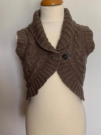 Esprit krátka štrikovaná vestička, esprit,104