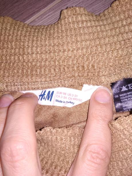 Volánikova sukňa, h&m,98