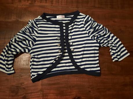 Námornícke bolerko, svetrik, orsay,s