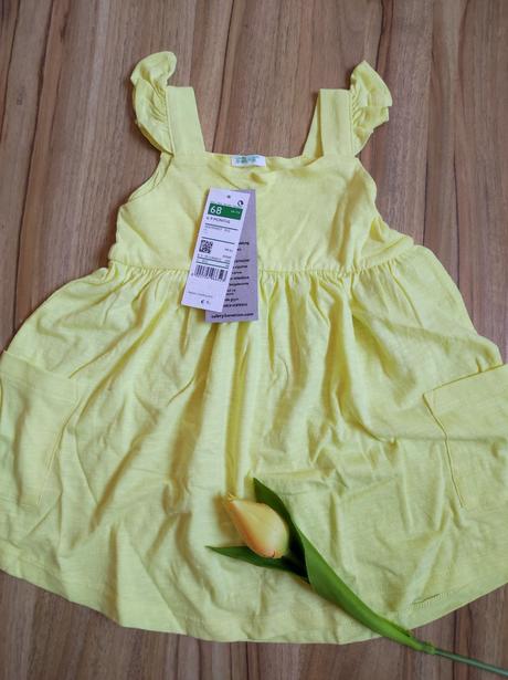 Šaty s volánikmi benetton, benetton,68