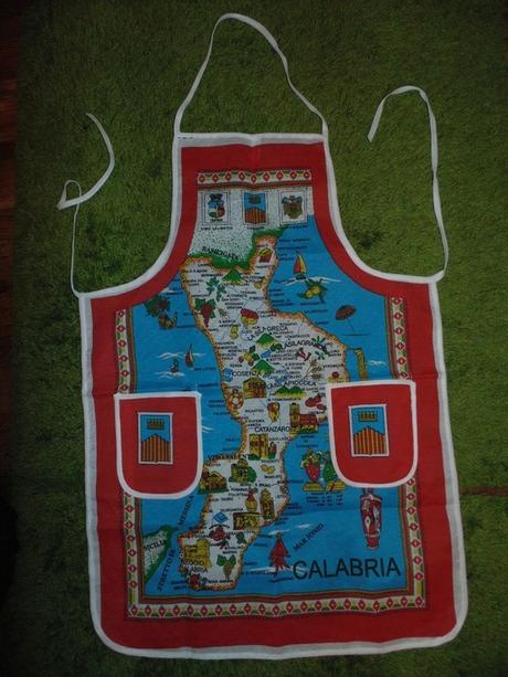 Kuchynská zástera kalábria, 